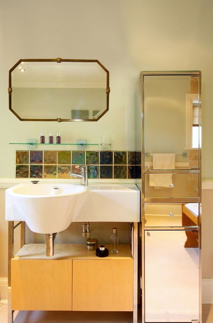 Eclectic Bathroom by Celia James