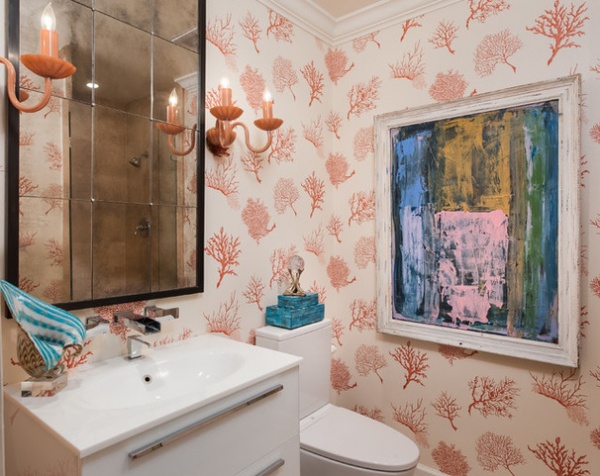 Contemporary Bathroom by Jacki Mallick Designs, LLC.