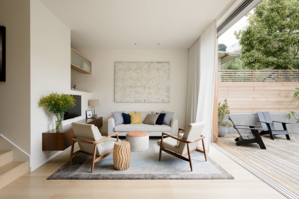 Contemporary Living Room by Feldman Architecture, Inc.