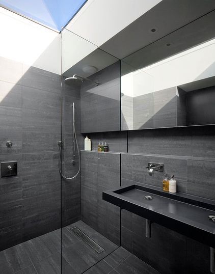 Contemporary Bathroom by Andrew Mulroy Architects Ltd