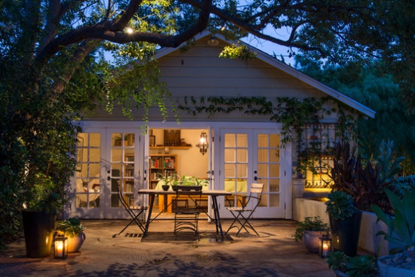 Transitional Patio by June Scott Design