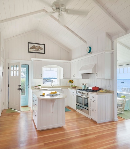 Beach Style Kitchen by Ronald F. DiMauro Architects, Inc.