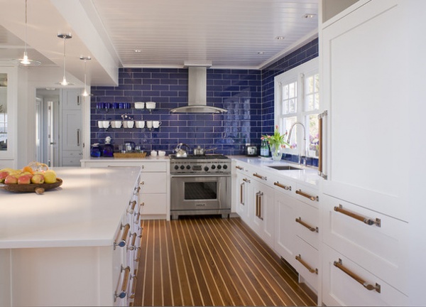 Beach Style Kitchen by Michael McKinley and Associates, LLC