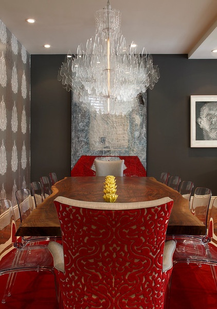 Eclectic Dining Room by Artistic Designs for Living, Tineke Triggs