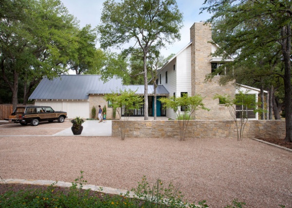 Farmhouse Exterior by Tim Cuppett Architects