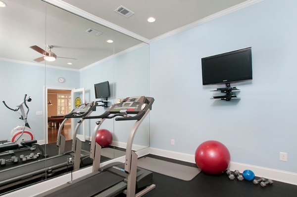 Traditional Home Gym by Raymac Remodeling