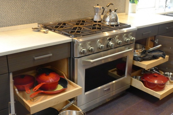 Kitchen of the Week: Elegant Bamboo Cabinets Hide Impressive Storage