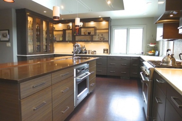 Kitchen of the Week: Elegant Bamboo Cabinets Hide Impressive Storage