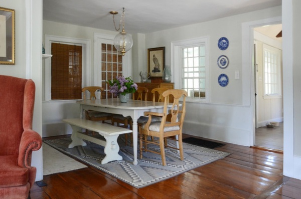 Farmhouse Dining Room by Faith Towers Media