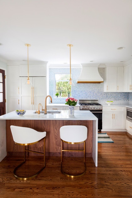 Transitional Kitchen by Design Manifest