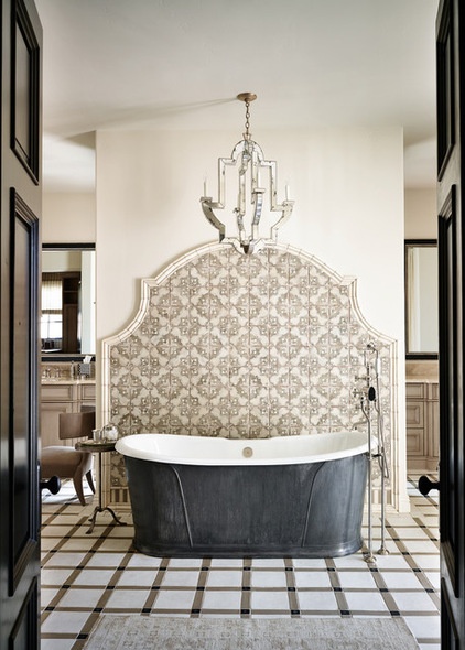 Mediterranean Bathroom by Wiseman & Gale Interiors