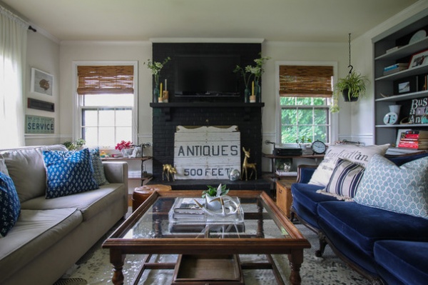 Eclectic Living Room by Michaela Dodd