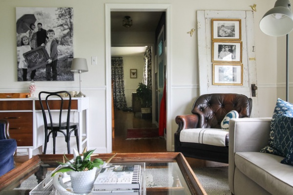 My Houzz: Vintage Charm and DIY Style in Maryland