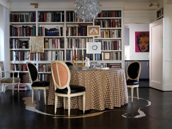 Dinner and a Good Book: 12 Double-Duty Dining Rooms