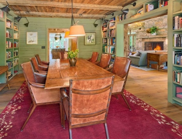 Dinner and a Good Book: 12 Double-Duty Dining Rooms