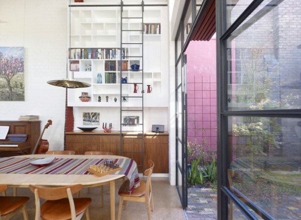 Contemporary Dining Room by Sam Crawford Architects