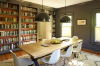 Dinner and a Good Book: 12 Double-Duty Dining Rooms