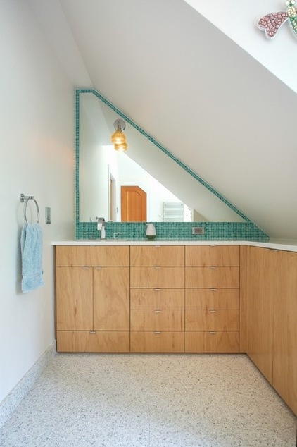 Contemporary Bathroom by Maple Street Design Studio