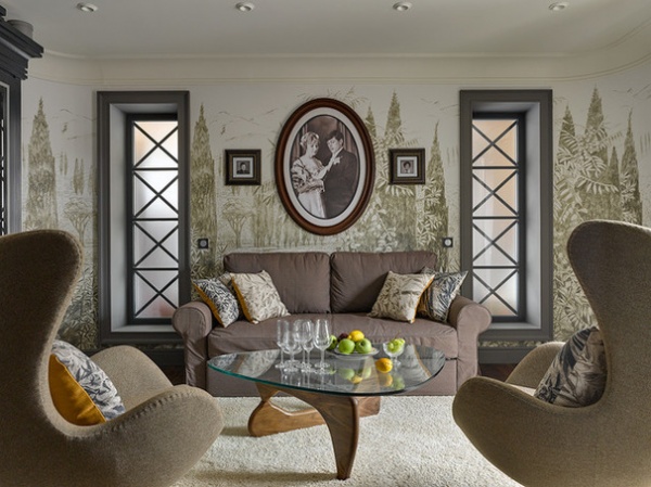 Traditional Living Room by a3company