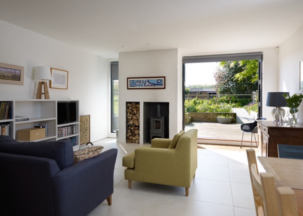 Contemporary Living Room by Stephen Turvil Architects