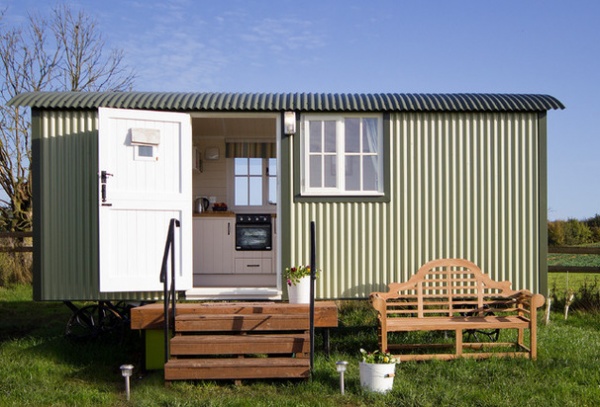 Farmhouse Garage And Shed by Riverside Shepherd Huts Ltd