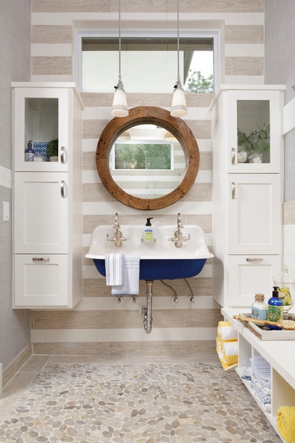 Beach Style Bathroom by Cindy Aplanalp-Yates & Chairma Design Group