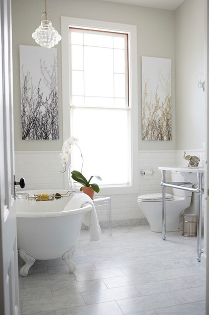 Traditional Bathroom by Maquette Interior Design