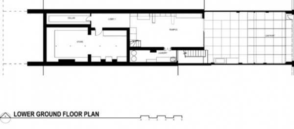 Modern Floor Plan by Nic Owen Architects