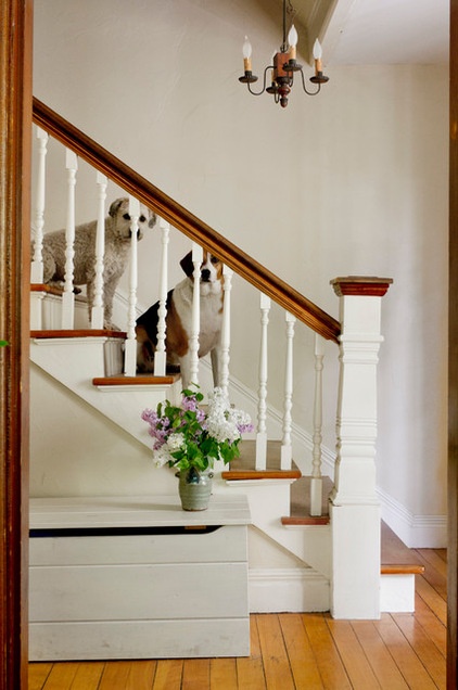 Farmhouse Staircase by Rikki Snyder