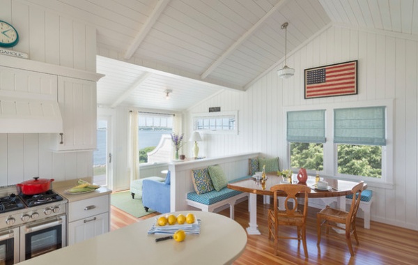 Beach Style Dining Room by Ronald F. DiMauro Architects, Inc.