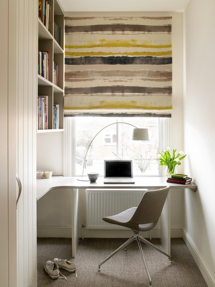 Contemporary Home Office by Amory Brown