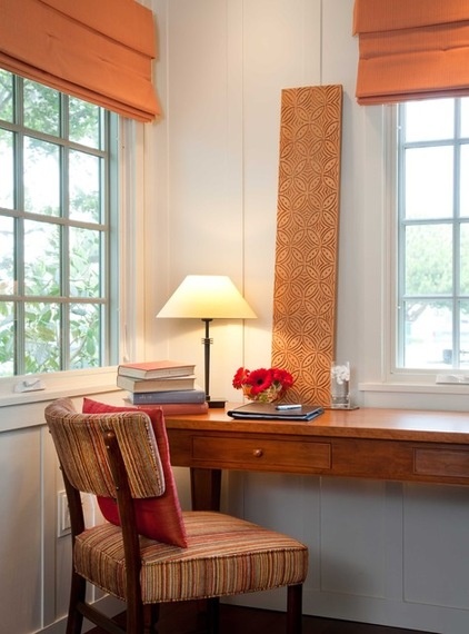 Traditional Home Office by Gatling Design