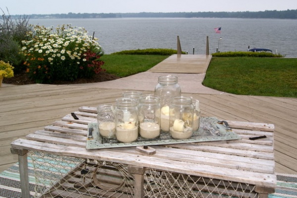 Beach Style Patio by Lauren Mikus