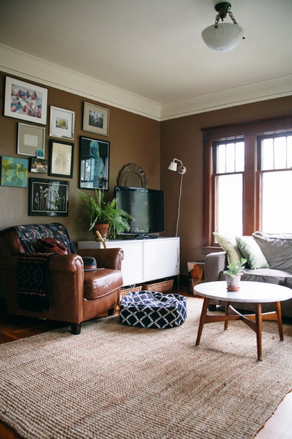 Eclectic Living Room by A Darling Felicity Photography