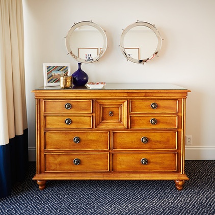 Contemporary Bedroom by Bridget McMullin, ASID, CID, CAPS