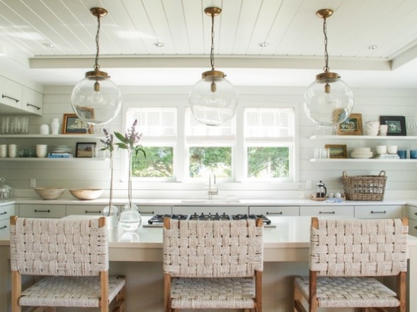 Beach Style Kitchen by Jill Howard Design Studio