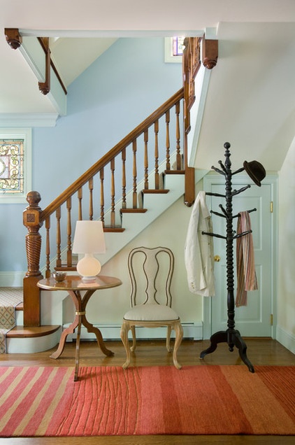 Traditional Staircase by Heidi Pribell Interiors