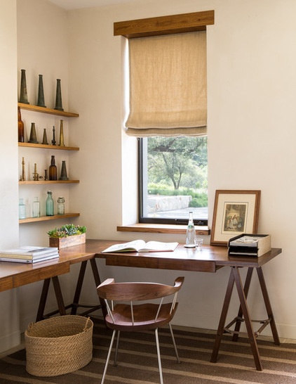 Farmhouse Home Office by Jute Interior Design