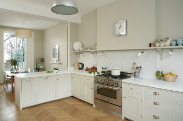 Clean Lines and Soft Colors in a South London Kitchen