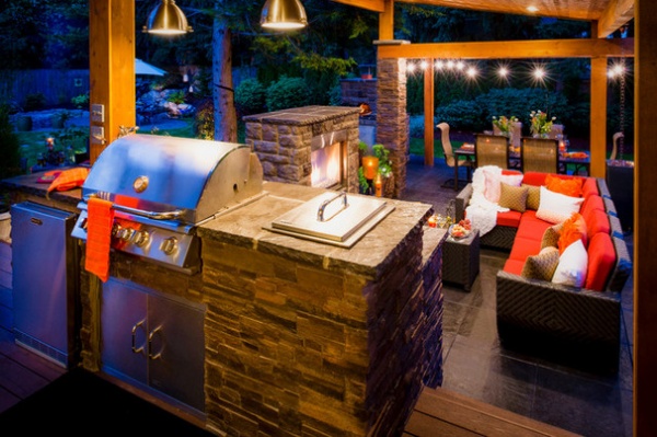 Outdoor Room of the Day: This Patio Cooks, Even in the Rain