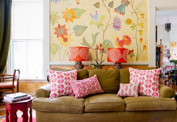 Stroke of DIY Design Genius: 14 Crazy Cool Hand-Painted Walls