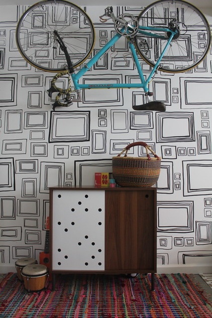 Stroke of DIY Design Genius: 14 Crazy Cool Hand-Painted Walls