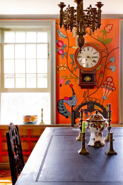 Farmhouse Dining Room by Rikki Snyder