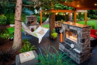 Outdoor Room of the Day: This Patio Cooks, Even in the Rain