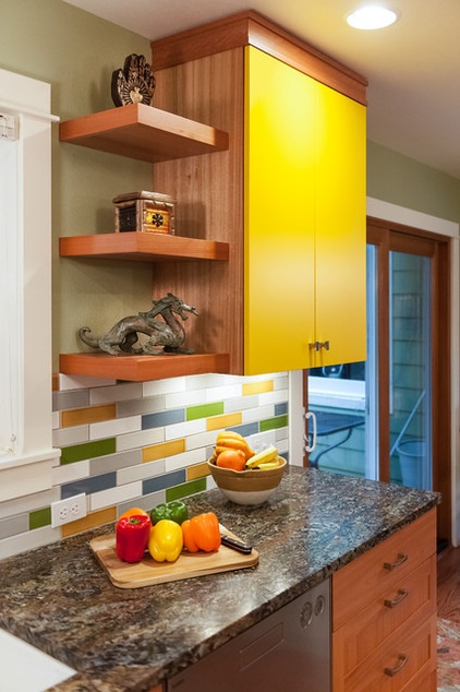 Eclectic Kitchen by Fraley and Company