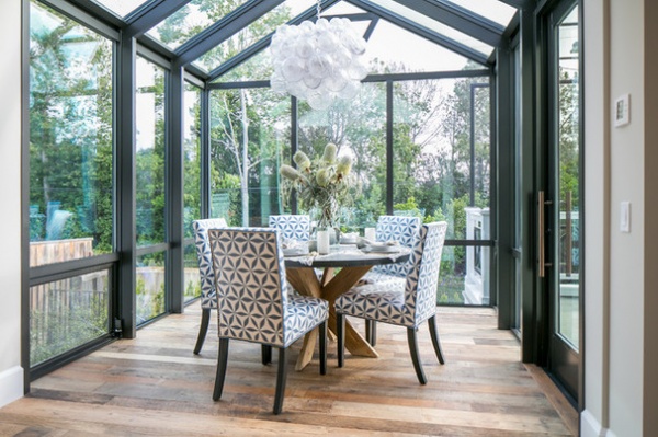 Beach Style Sunroom by Brooke Wagner Design