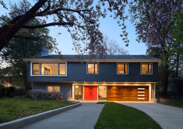 Houzz Tour: Saving a ‘Brady Bunch’ Staircase in a Midcentury Remodel