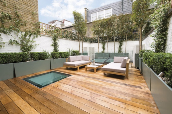 Contemporary Patio by Hill Mitchell Berry Architects