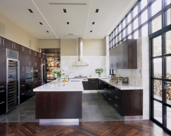 Contemporary Kitchen by Jamie Herzlinger