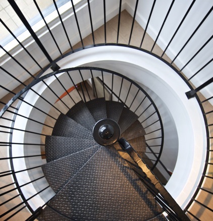 Industrial Staircase by Andrew Snow Photography